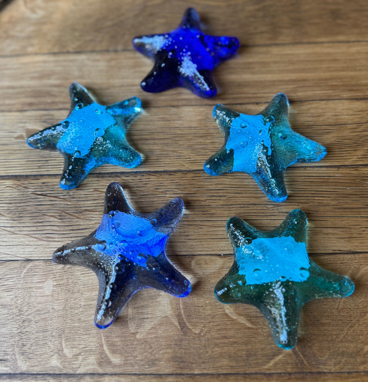 Small Glass Starfish by Caslake and Pedler