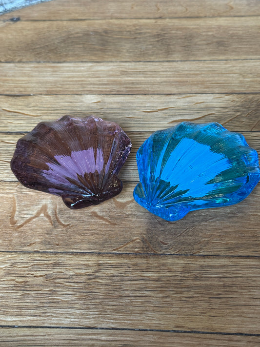 Large Glass Scallop by Caslake and Pedler