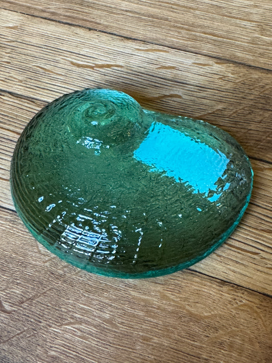 Large Glass Abalone Shell by Caslake and Pedler