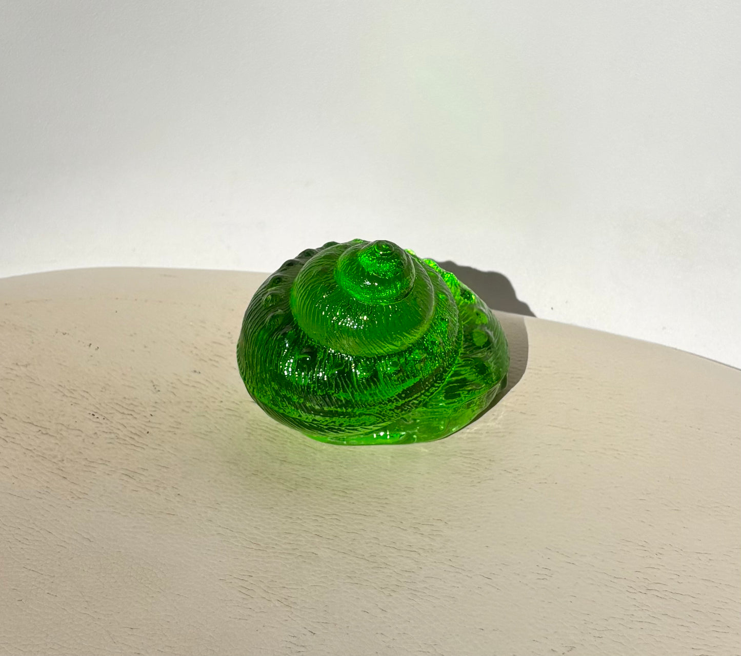 Large Glass Sea Snail Shell by Caslake and Pedler