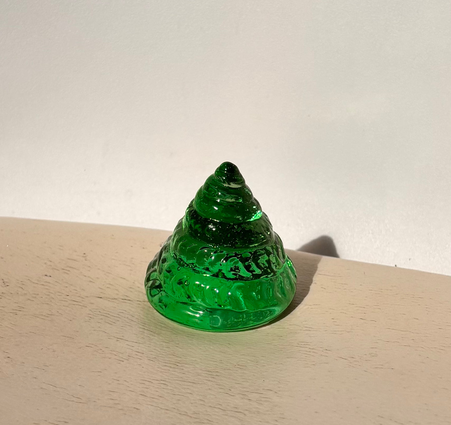 Small Glass Cone Shell by Caslake and Pedler