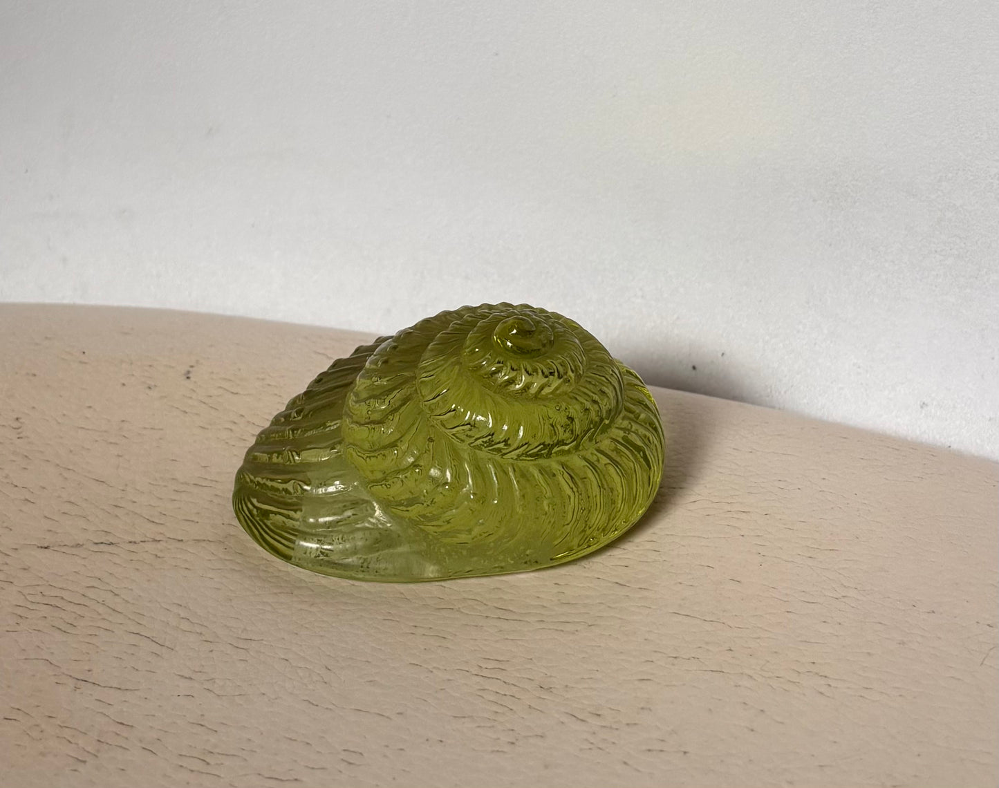 Small Glass Sea Snail Shell by Caslake and Pedler
