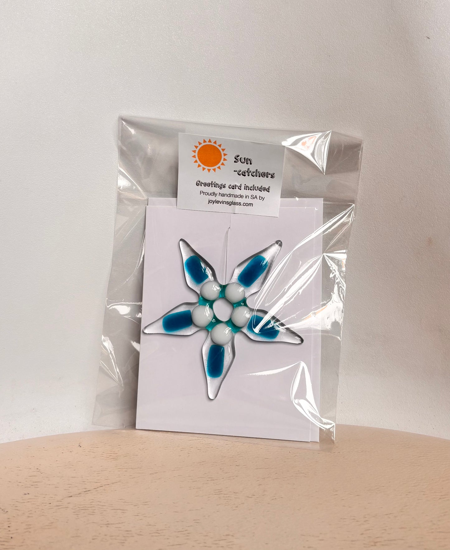 Suncatcher with Greeting Card by Joy Levins