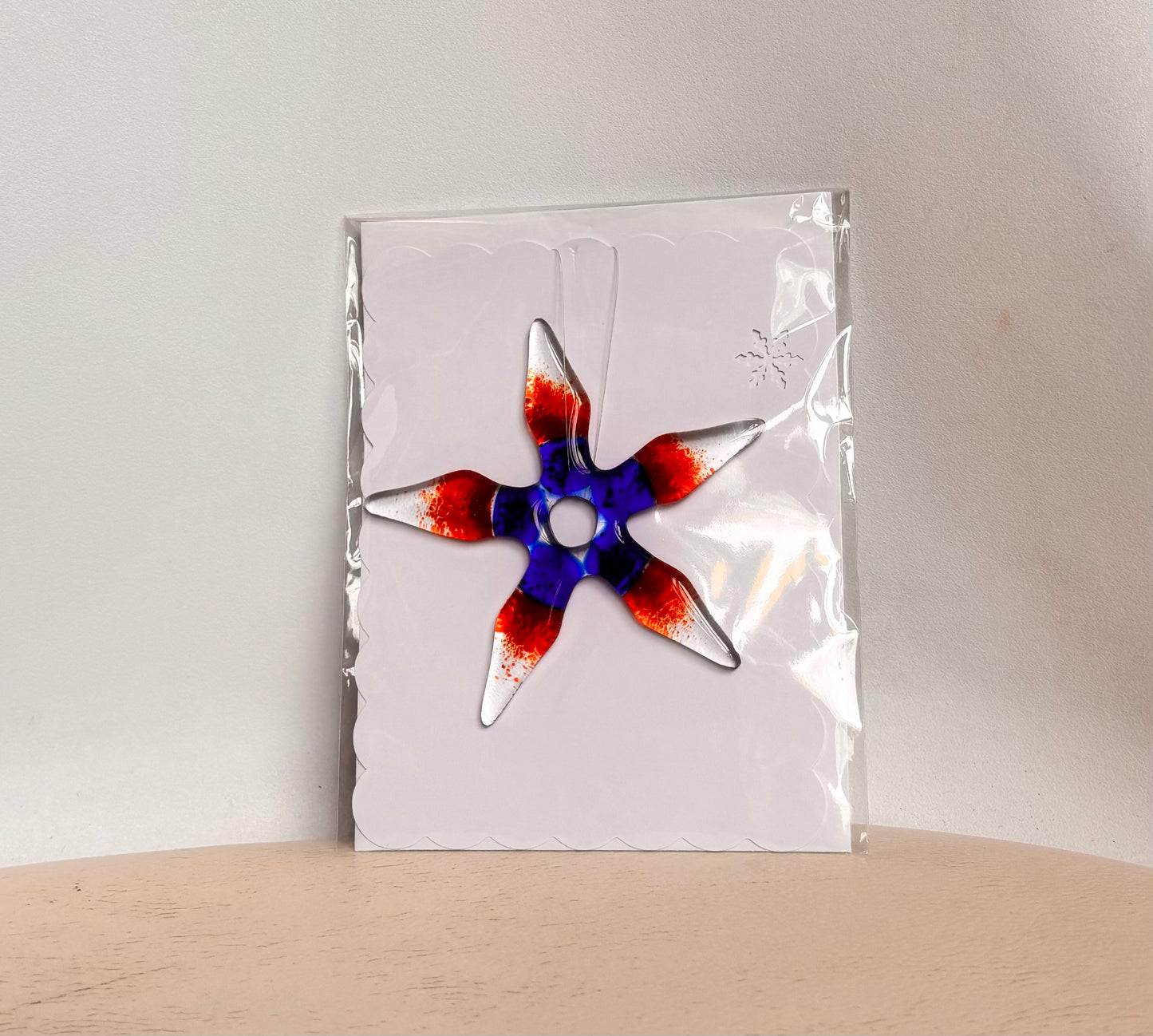 Suncatcher with Greeting Card by Joy Levins