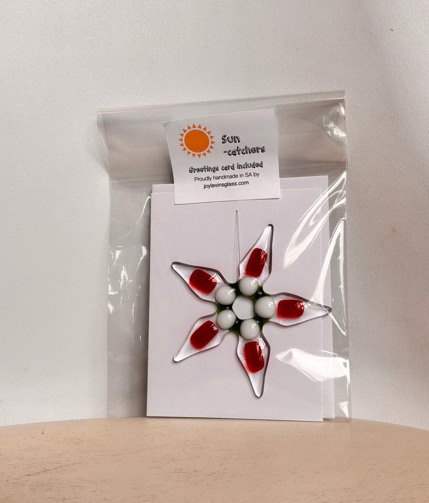 Suncatcher with Greeting Card by Joy Levins