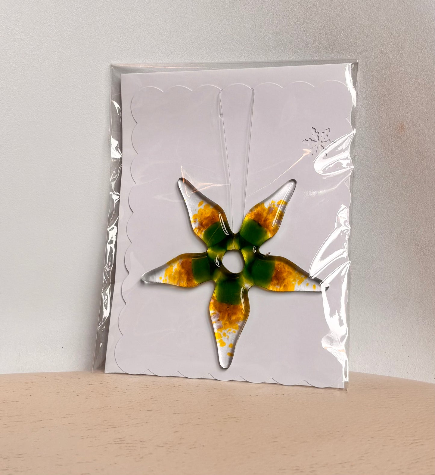 Suncatcher with Greeting Card by Joy Levins