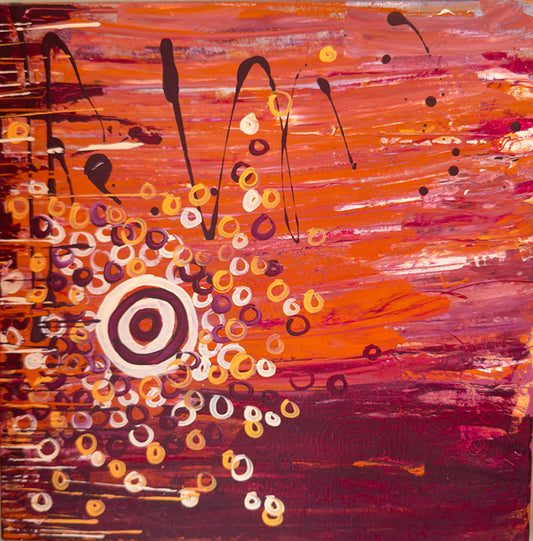 Balarri Eldest Sister by First Nations Artist Jonas Dare