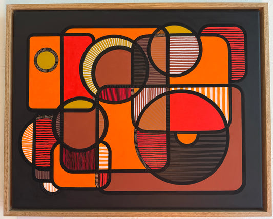 'Metaphysical Essence II' Small Framed Painting
