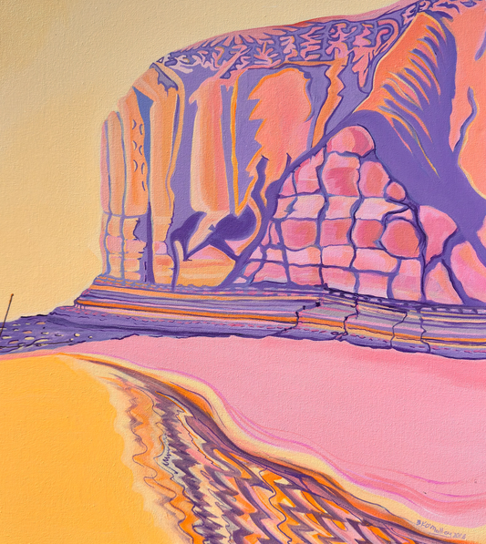 Evening Walk Pt Willunga, Lion's Head by Brian O'Malley