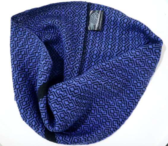 Blue Scarf by Threefold Designs