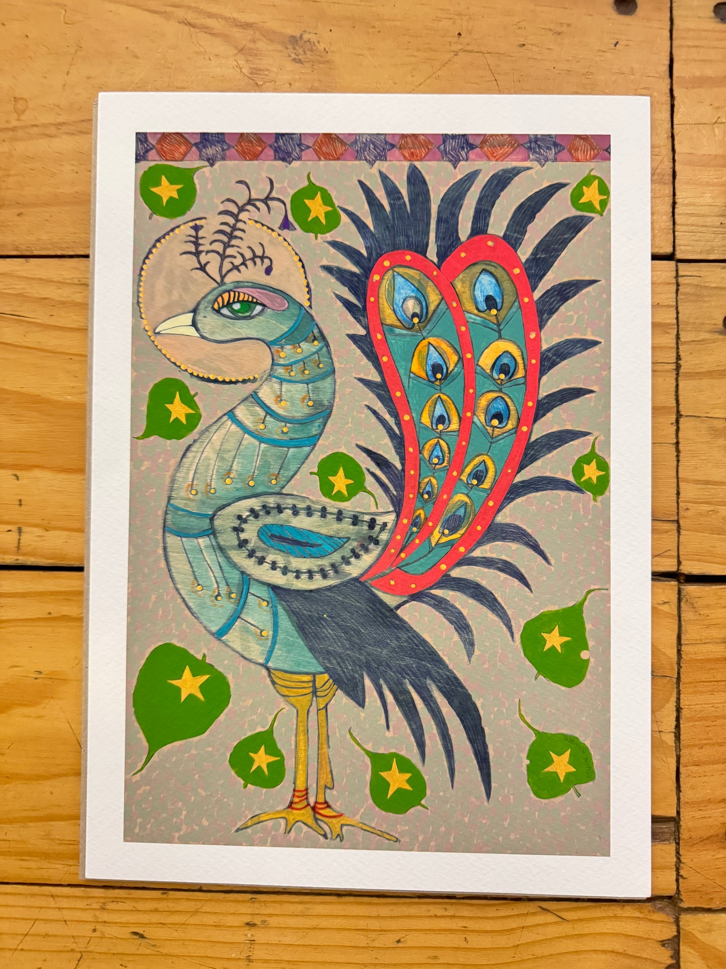 Stars Hang by Threads Mini Print by Dana Kinter