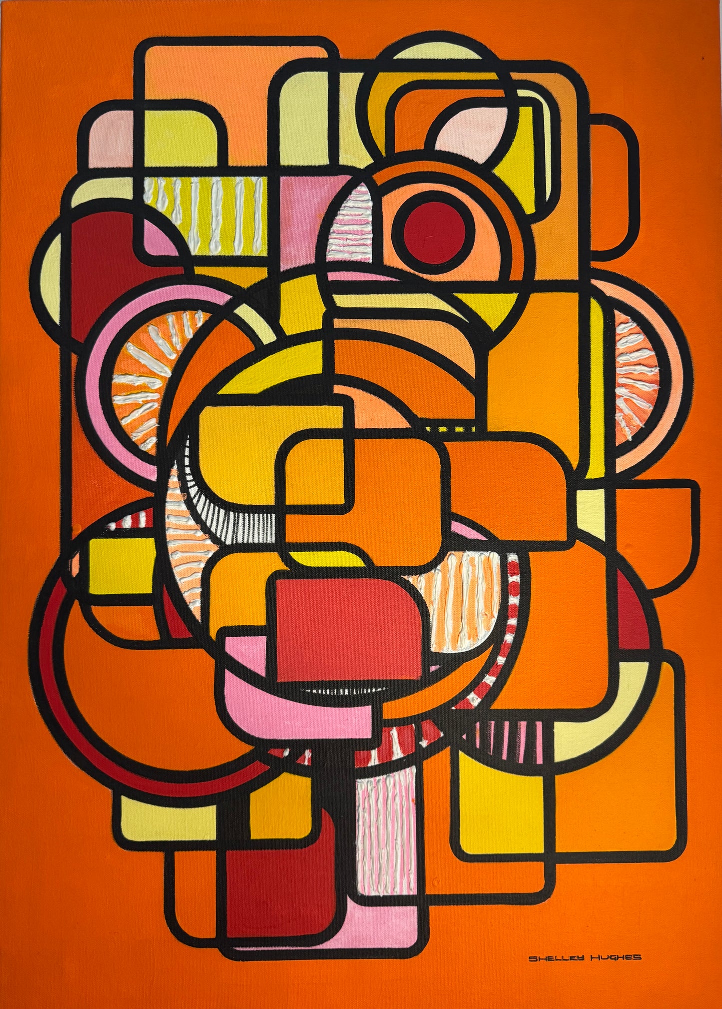 "Wall Banger" Acrylic Painting - Vintage Groove