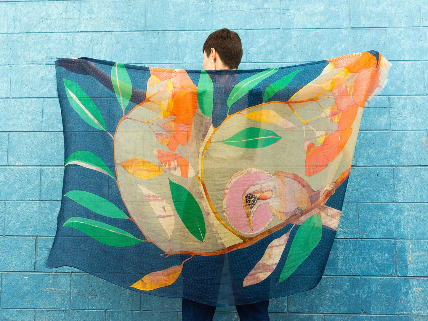 Dana Kinter - Falling Slowly 🌹 Cashmere Wool Scarf