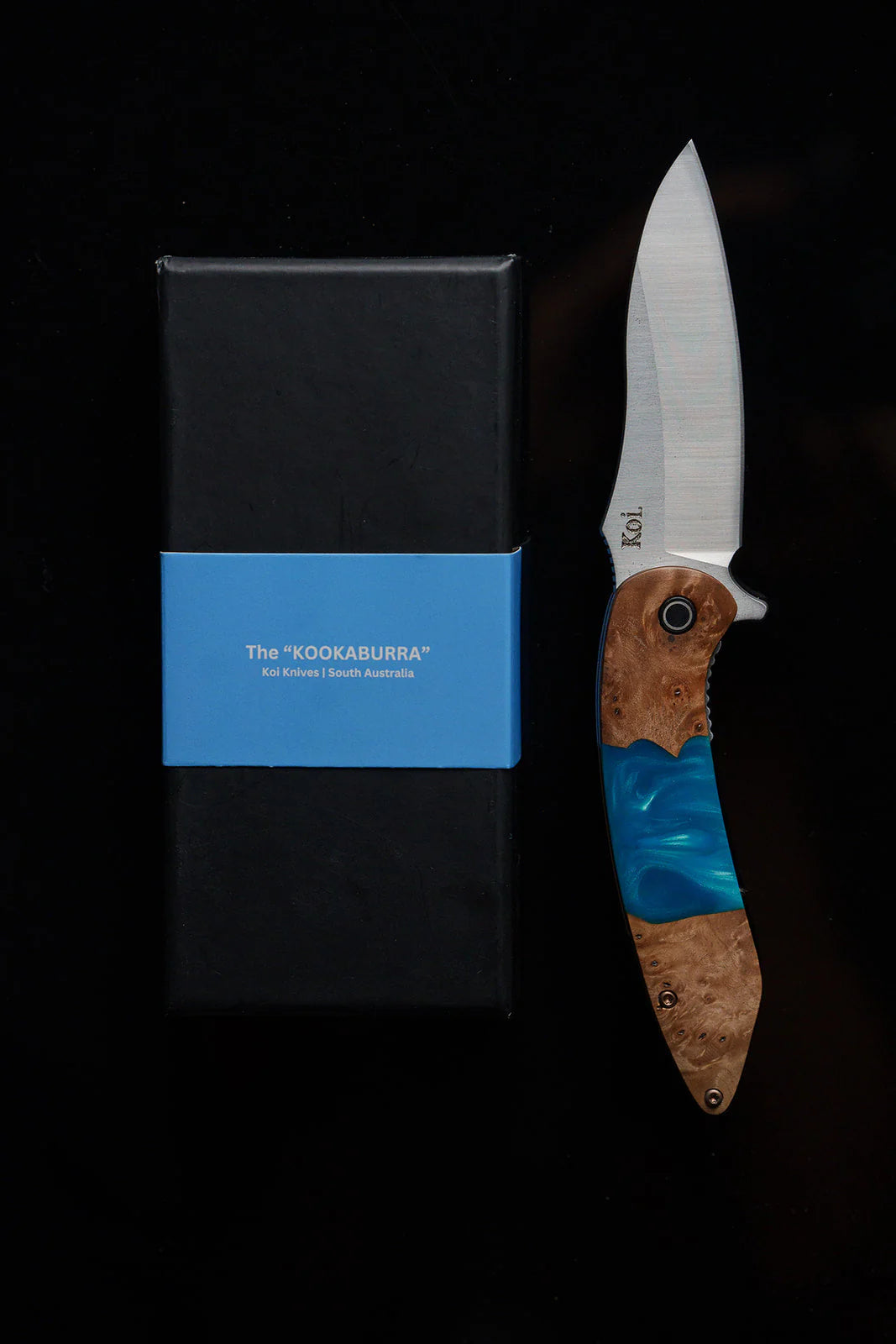 Kookaburra Pocket Knife by Koi Knives