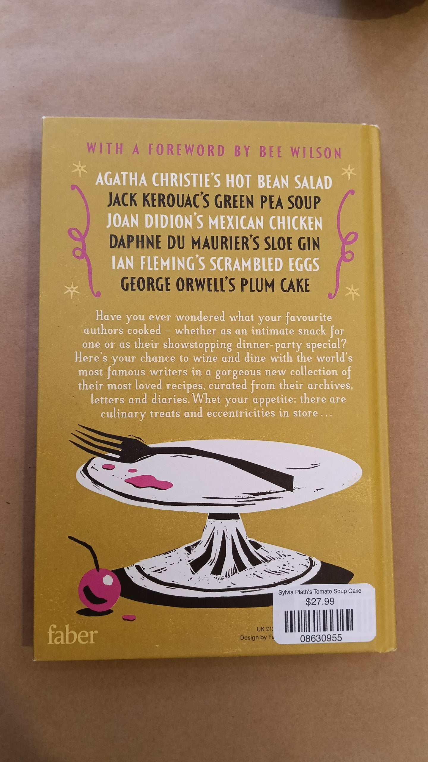 Sylvia Plath's Tomato Soup Cake, by Nigella Lawson